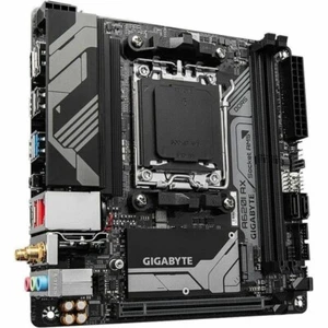 Gigabyte A620I AX Ultra Durable Gaming Desktop Motherboard - AMD A620 Chipset - Picture 1 of 6