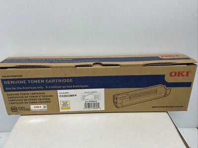 Genuine OKI 44059233 Yellow Toner Cartridge CX2633 - Image 1 of 2