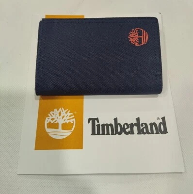 Timberland Trifold Navy Wallet - Image 1 of 4