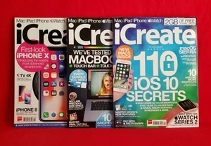iCreate Magazine Lot 166 167 178 2016 2017 - Picture 1 of 7