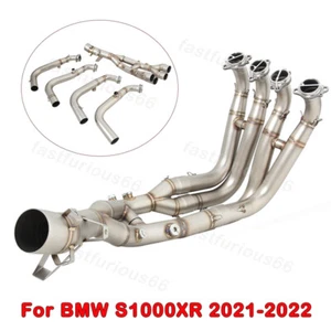 For BMW S1000XR 2021-2022 Exhaust Tips Header Front Pipe Connect Original Tips - Picture 1 of 7