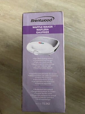 Brentwood Waffle Maker - Black (TS-243) - Image 1 of 4