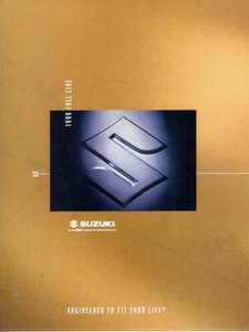 1999 SUZUKI FULL LINE BROCHURE GRAND VITARA ESTEEM SWIFT - Bild 1 von 1