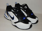 Nike Air Monarch IV Men's Shoes 415445-002 Size 9 thru 12 Black/White/Blue