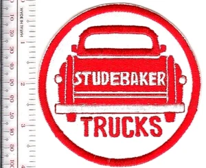 Automotive Co USA Studebaker Auto & Trucks South Bend Aufnäher rot - Bild 1 von 1
