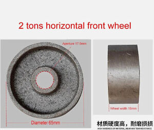 2T Horizontal Jack Iron Wheel Reel Wheels HydraulicJack Front Wheel Repair Tools