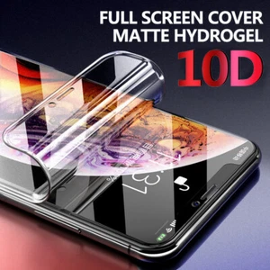 10D Matte Hydrogel Full Coverage Screen Protector Flex Film For Smart Cellphones - Picture 1 of 20