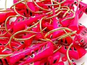 50 NEW Painted Shad Dart Jigheads 1/16 oz Brass Hooks Lures Bait Tackles - Picture 1 of 7