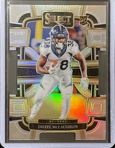 Jaleel McLaughlin - 2023 Panini Select - Die Cut - Prizm - Concourse Level - RC - Bild 1 von 1