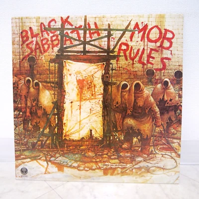 BLACK SABBATH / MOB RULES JAPAN ISSUE LP W/ INSERT Foto 1 de 4