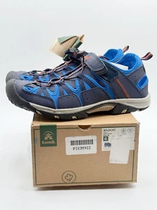 KAMIK Wildcat (Big Kid) Hiking Strap Sandals Size 6 Kids Blue NEW - Picture 1 of 9