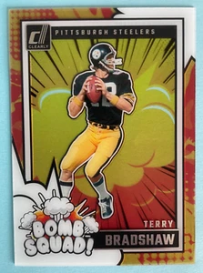¡Escuadrón bomba de fútbol americano Panini Clearly Donruss 2024! #16 Terry Bradshaw - Imagen 1 de 2