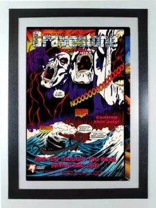 Grabstein geht in die Hölle - Malibu Comics - Zauberhandbuch gerahmte Original-Anzeigenseite - Bild 1 von 7