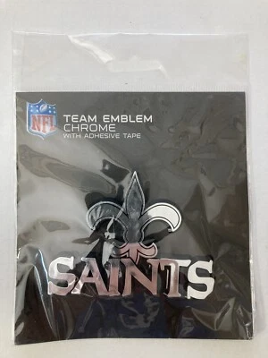 New Orleans Saints Team Emblem Decal Automotive Logo Car with Adhesive Tape NFL - Image 1 of 4