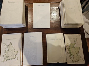 German Army WW2 Maps 1938 England, Scotland, Wales, complete original set of 74 - Picture 1 of 23