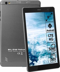 Tabelt BLOW PlatinumTAB8 4G V3 IPS 4GB 64GB LTE Tablet Black - Imagen 1 de 16