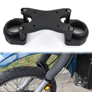 Soporte horquilla frontal negro apto para 1987-2018 Kawasaki KLR650 2004 2005 2022 - Imagen 1 de 8