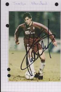 FOOTBALL CARTE JOCELYN BLANCHARD FC METZ SIGNATURE ORIGINALE - Picture 1 of 1