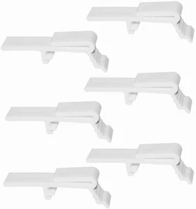 6Pcs Valance Clip Vertical Blinds Dust Cover Holder Bracket for 1-1/2" or 1-9/16 - Picture 1 of 12