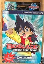 2003 Beyblade Trading Card Game Collision Starter Deck #2 60 Cards 5 Foil