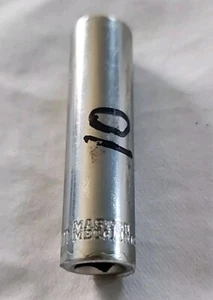 Nuevo enchufe profundo Master Mechanic 9 mm métrico de pared delgada, unidad de 1/4, 6 puntos - Imagen 1 de 6