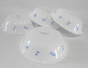 ❤️ NEW 4 Corelle PROVINCIAL BLUE 10-oz DESSERT BOWLS 5.25" Sauce Dip Fruit Berry - Picture 1 of 4