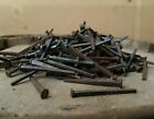 1.5' Old iron square nails 1800s 100cnt