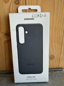 Custodia/Cover Silicone Originale Ufficiale Samsung Galaxy S25 - Nera - EF-PS931 - Foto 1 di 4