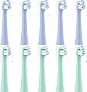 Replacement Toothbrush Heads 10 Pack Compatible with Colgate Hum Connected Smart - Picture 1 of 8