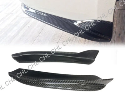 Carbon Fiber Rear Splitter Lip For 14-17 BMW F32 F33 F36 M-Sport 420i 428i 435i - Image 1 of 4