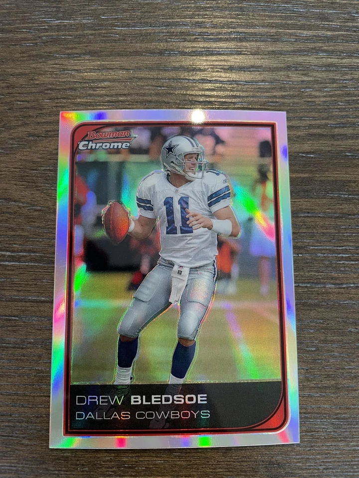 2006 Bowman Chrome #188 Drew Bledsoe Refractors - Image 1 of 2