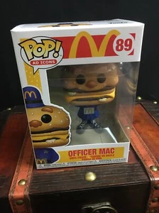 Funko Pop! Ad Icons: McDonald's - Officer Big Mac Vinyl Figure #89 NIB 2020 - Picture 1 of 8