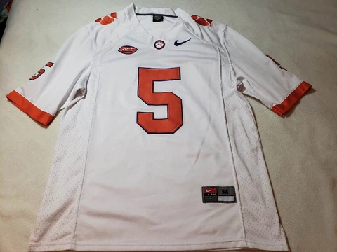 Clemson Tigers Men’s Nike Team Game Football Jersey Size M #5 Tee Higgins GUC Cover