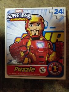 Jigsaw Puzzle Marvel SUPER HERO - Adventures Avengers Iron Man 24 Pcs S1