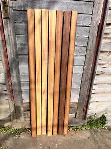 Iroko Hardwood Boat Decking Slats 1200 x 50 x10mm DIY Project Deck African Teak - Picture 1 of 4