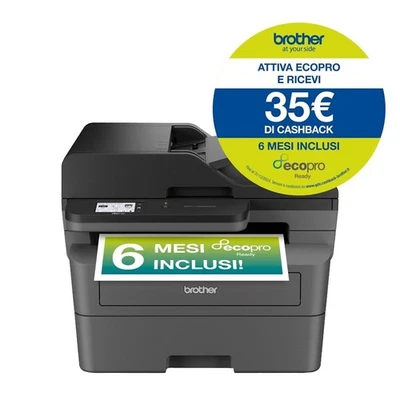 Brother Multifunzione Laser colori MFC-L2860DWE 4IN1 LAS 34PPM 256MB USB 1200DPI - Immagine 1 di 4