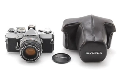 【N MINT】Olympus OM1 OM-1 35mm Film Camera 50mm f/1.8 Lens - Image 1 of 4