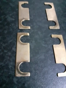 Set of 4 Genuine B&W Gold Bridge Plates DM601 -602 -603 -604 P4 P5 P6 Speaker - Picture 1 of 2