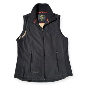 Aigle Shooting Vest Gilet Black Unisex Medium UK 14 Waistcoat Sleeveless Jacket - Picture 1 of 16