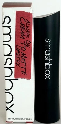 Smashbox Cosmetics Cream to Matte Lipstick Here For It Warm Nude - Image 1 of 4