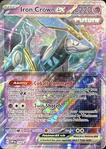 Pokemon Juego de Cartas Coleccionables Iron Crown ex - 146 SV: Tarjetas Promocionales Escarlata y Violeta Promo - Imagen 1 de 1