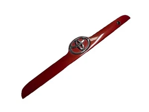 2003-2008 Toyota Corolla Rear Trunk Lid Molding Trim w/ Emblem Badge OEM Red - Bild 1 von 11
