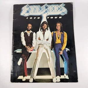 Programa de conciertos de la gira Bee Gees 1979 - Libro de recuerdos oficial vintage 1979 - Imagen 1 de 6