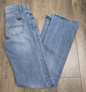 Threadgrit Womens Bootcut Jeans Blue Denim Size 26 RN# 150581 - Picture 1 of 13