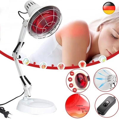 150W Wärmelampe Rotlicht Strahler Infrarotlampe Rotlichtlampe Therapie lampe HOT - Bild 1 von 4