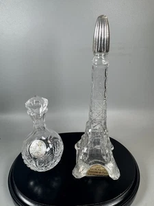 Vintage Parfum Flakon & Dekanter Set — 2 Stück, Kristallglas - Bild 1 von 13