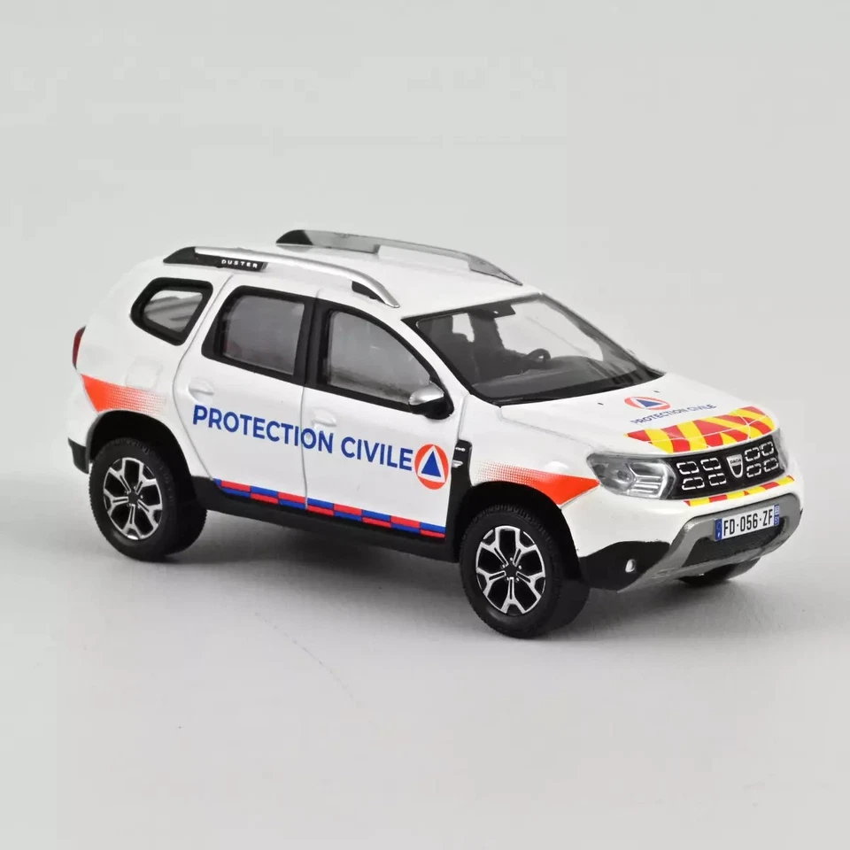 * DACIA DUSTER 2020- Voiture SUV Protection civile 51 VLTT - 1/43 NOREV 509029 - Photo 1/1