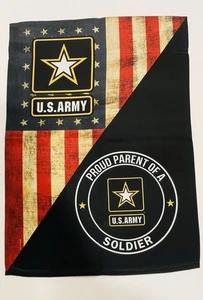 NEU! US Army Proud Parent Of A Soldier Garden Flag 13x18 - Bild 1 von 4