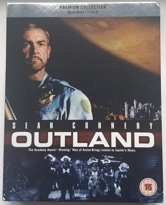 Outland (1981) (Blu-ray + DVD, 2020) Premium Collection w/ slip (hmv Exclusive) - Image 1 of 4