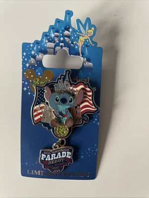 Stitch Cinderella Castle All America Parade debut Magic Kingdom 1987 LE 2500 Foto 1 de 4